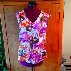 DANIEL RAINN Sleeveless BoHo Top